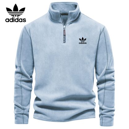 Half-Zip Sweatshirt – Fleece Long Sleeve