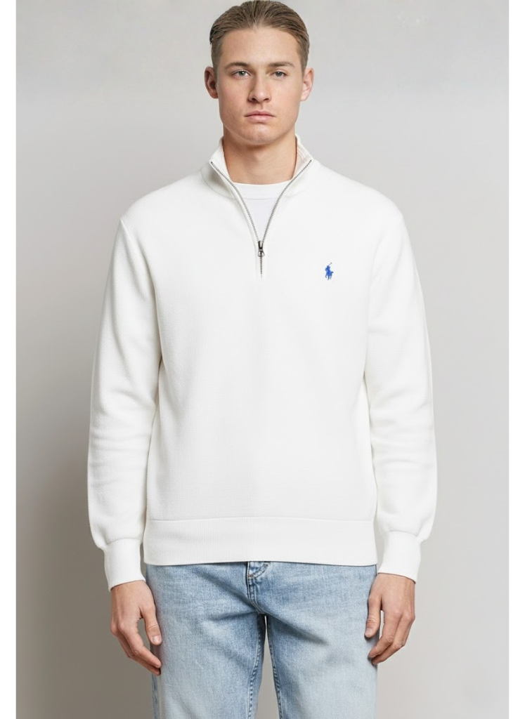 PULL À COL ZIPPÉ POUR HOMME | ÉDITION LIMITÉE